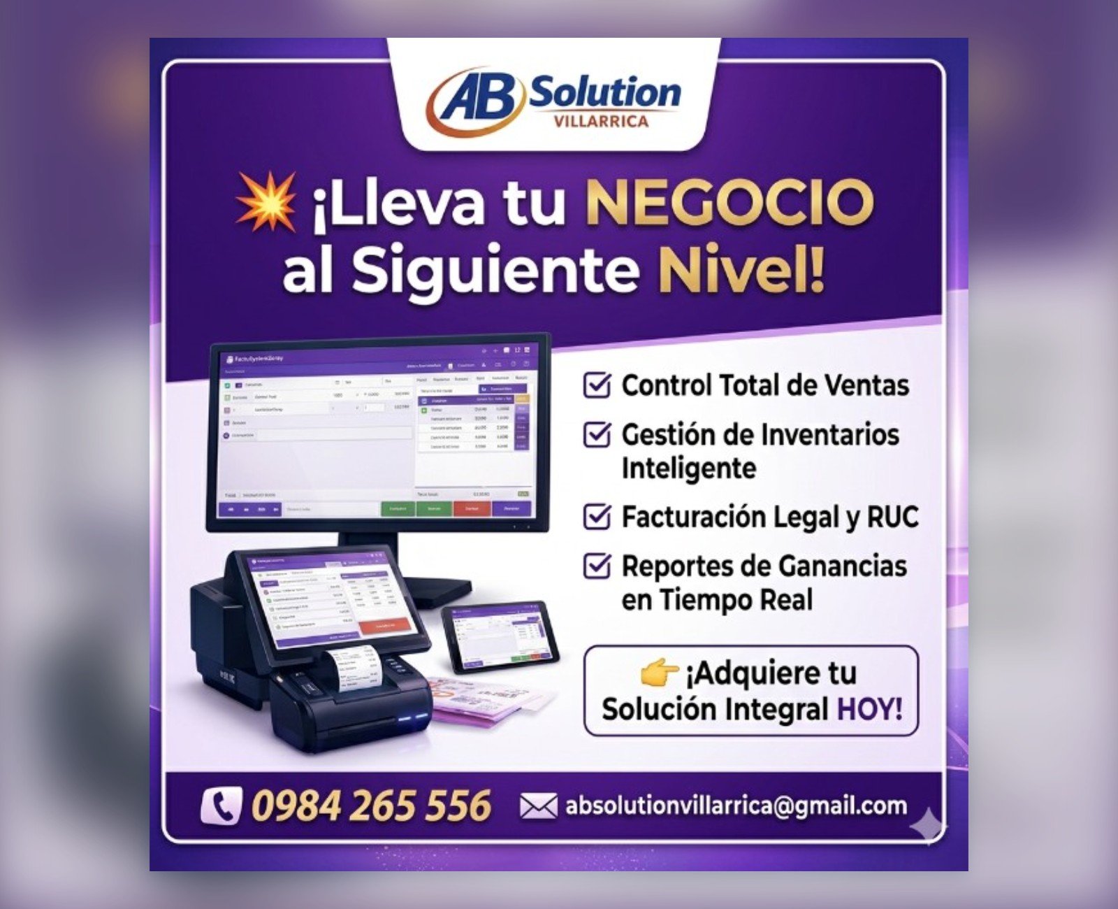 Servicio de Reparación de Computadoras y Impresoras.