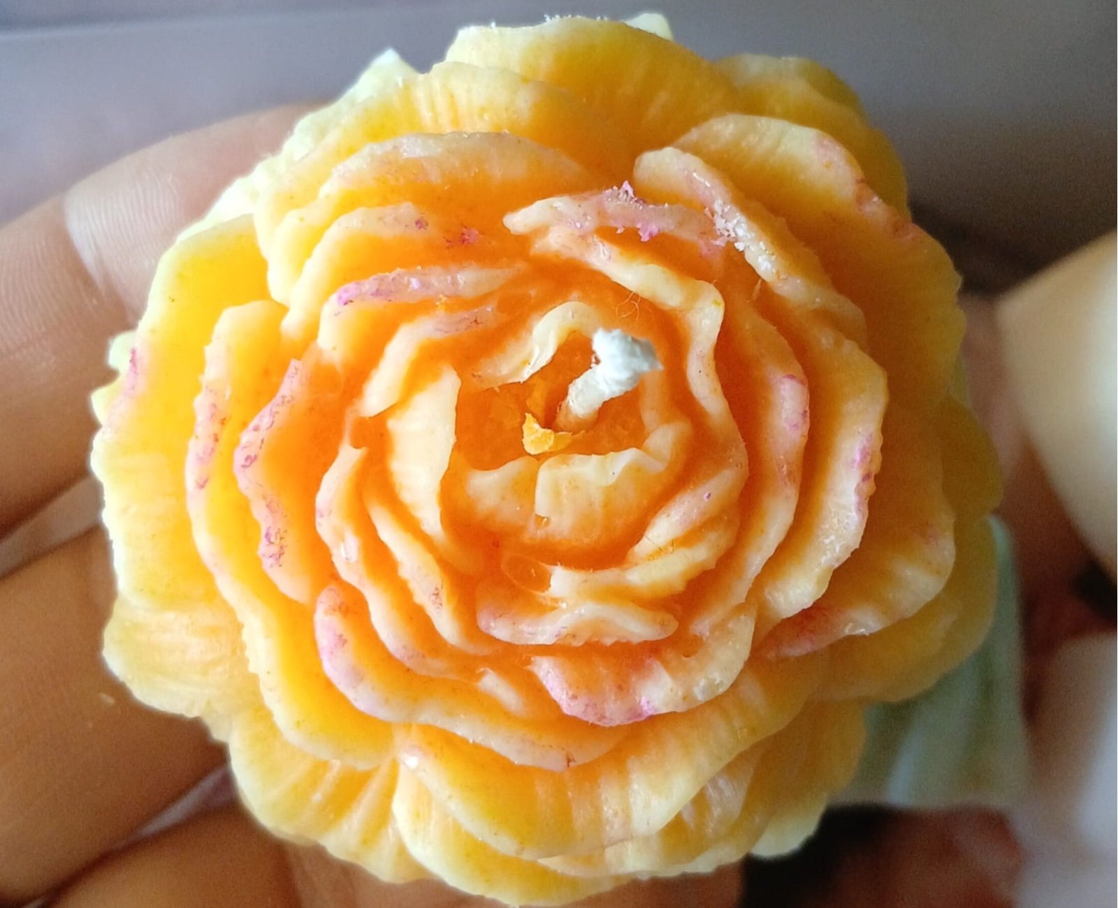 Vista 3 de Velas Aromáticas de Flores para Souvenirs
